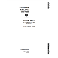 John Deere 9250, 9400 Backhoe Loader Technical Manual TM1026