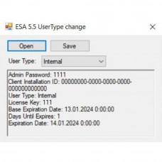 Paccar ESA 5.5 User Type Change Tool 2023