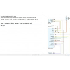 Porsche Macan S (95B) 2021 V6-3.0L Turbo Electrical Wiring Diagram