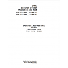 John Deere 310K Backhoe Loader Diagnostic and Test Service Manual TM12447