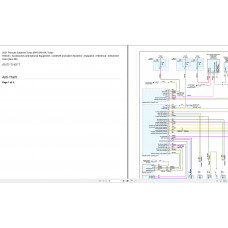 Porsche Cayenne Turbo (9YA) 2021 V8-4.0L Turbo Electrical Wiring Diagram