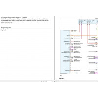 Porsche Cayenne E-Hybrid (9YA) 2021 V6-3.0L Turbo Hybrid Electrical Wiring Diagram
