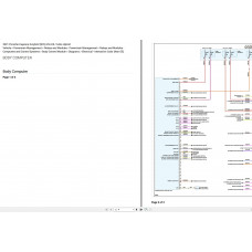 Porsche Cayenne E-Hybrid (9YA) 2021 V6-3.0L Turbo Hybrid Electrical Wiring Diagram