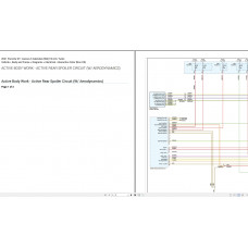 Porsche 911 Carrera S Cabriolet (992) 2021 F6-3.0L Turbo Electrical Wiring Diagram