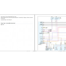 Porsche 911 Carrera Cabriolet (992) 2021 F6-3.0L Turbo Electrical Wiring Diagram