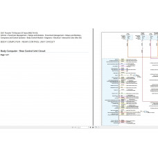 Porsche 718 Boxster 25 Years (982) F6-4.0L Electrical Wiring Diagram 2021