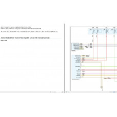 Porsche 911 Carrera 4 Cabriolet (992) F6-3.0L Turbo Electrical Wiring Diagram 2021