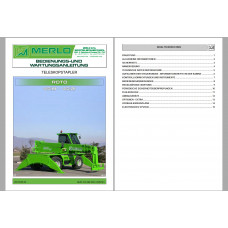 Merlo ROTO SM 600° R45.19 R45.21 Service Manuals