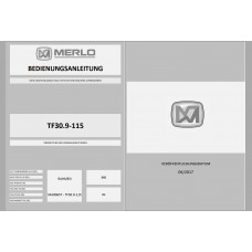 Merlo Turbofarmer Modular TF30.9 to TF65.9 Service Manuals