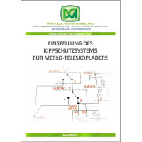 Merlo Telehandler Stability Control System Adjustment Handbook