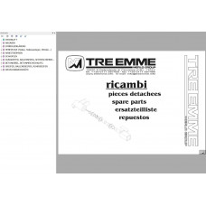 Merlo Ricambi Winch On Raft 2400kg Spare Parts Catalog
