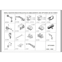 Merlo Master Attachments and Options Spare Parts Catalog