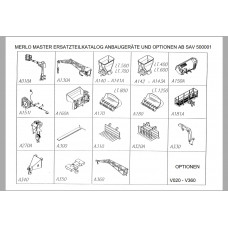 Merlo Master Attachments and Options Spare Parts Catalog