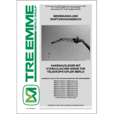 Merlo Hook Boom with Hydraulic Winch Operation Maintenance Manual