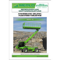 Merlo Telescopic Handler MPR15 Electrical Diagram, Error Code
