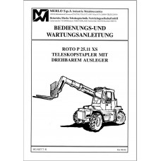 Merlo ROTO XS R30.13 Parts Service Manual, Hydraulic Electrical Diagram