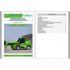 Merlo ROTO SM 400° R38.14 to R50.10S Service Manuals