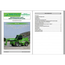 Merlo ROTO MCSS R40.25 to R60.24 DE Service Manuals