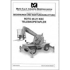 Merlo ROTO KSC R45.19 R45.21 Service Manuals
