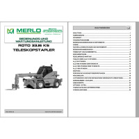 Merlo ROTO K KS R30.16 R33.13 R35.13 Service Manuals