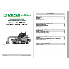 Merlo ROTO K KS R30.16 R33.13 R35.13 Service Manuals