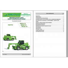 Merlo ROTO IMS 38.14S to 50.10S Service Manuals