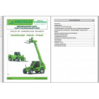 Merlo Panoramic P60.10 P72.10 Service Manuals