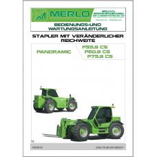 Merlo Panoramic P55.9 to P75.9 CS Service Manuals