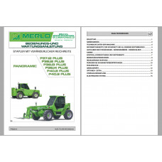 Merlo Panoramic P37.12 to P40.9 PLUS Service Manuals