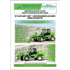 Merlo Panoramic MERlin CDC P40.9 to P72.10 Service Manuals