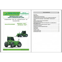 Merlo Multifarmer MF30.6 MF30.9 TOP Service Manuals