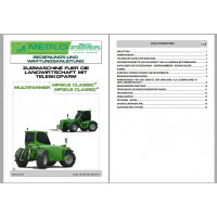 Merlo Multifarmer MF30.6 MF30.9 Classic Service Manuals