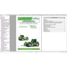 Merlo Panoramic P55.9 - P75.9 CS Service Manual, Mechanic Manual, Hydraulic & Electrical Diagram