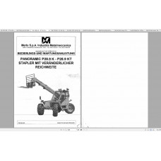 Merlo Turbofarmer KT (P26.6 SP SPT LP LPT - P28.7 - P28.9 - P30.9 - P33.7 - P35.7 K KT) Service Manual, Mechanic Manual, Electrical Diagram
