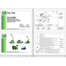 Merlo Telescopic Handler P40.7EE Spare Parts Catalog