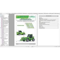 Merlo Panoramic P40.8 - P40.9 - P35.13 - P38.12 - P38.13 - P38.14 Service Manual, Mechanic Manual, Hydraulic & Electrical Diagram
