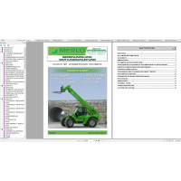 Merlo Panoramic P120.10 - P101.10 - P65.14 - P50.18 - P45.18 K-HM-MODULAR Service Manual, Mechanic Manual, Hydraulic & Electrical Diagram
