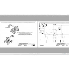 Merlo Turbofarmer (P34.7 - P38.10 PLUS TOP) Service Manual, Mechanic Manual, Hydraulic & Electrical Diagram