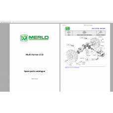 Merlo Multi Farmer 27.8 Spare Parts Catalog