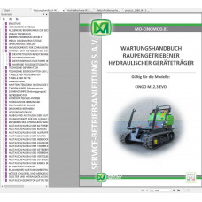 Merlo CINGO SERIE EVO Maintenance Manual, Hydraulic & Electrical Diagram