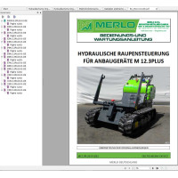 Merlo CINGO SERIE 3 Service Manual, Hydraulic & Electrical Diagram