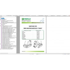 Merlo CINGO SERIE 2 (ab 2007) Service Manual, Hydraulic & Electrical Diagram
