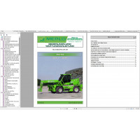 Merlo ROTO SM 400° (R38.14 - R38.16 - R40.18S - R50.10S ab SAV C037142) Service Manual, Mechanic Manual, Hydraulic & Electrical Diagram