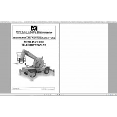 Merlo ROTO KSC (R45.19 - R45.21) Service Manual, Mechanic Manual, Hydraulic & Electrical Diagram
