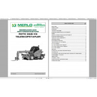 Merlo ROTO K KS (R30.16 - R33-16 - R33.13 - R35.13) Service Manual, Mechanic Manual, Hydraulic & Electrical Diagram