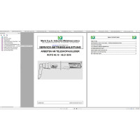 Merlo ROTO EVS (R40.18 - R40.21) AB SAV 841341 Service Manual, Mechanic Manual, Hydraulic & Electrical Diagram