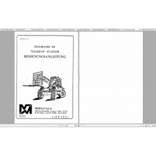 Merlo Panoramic XS Driver Train, Hydraulic & Electrical Manual