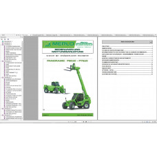 Merlo Panoramic P60.10 - P72.10 IMS Service Manual, Mechanic Manual, Hydraulic & Electrical Diagram