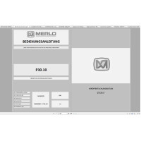 Merlo Panoramic P30.10 Service Manual, Mechanic Manual, Hydraulic & Electrical Diagram