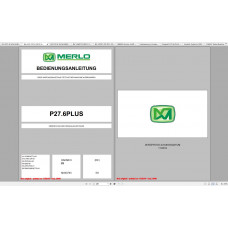 Merlo Panoramic P27.6-PLUS-TOP Service Manual, Mechanic Manual, Hydraulic & Electrical Diagram